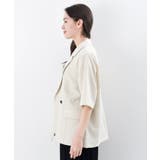 リネンライク半袖ジャケット | rps | 詳細画像37 