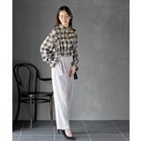 フリルリボンチェックキャンディ袖ブラウス | rps | 詳細画像10 