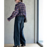 フリルリボンチェックキャンディ袖ブラウス | rps | 詳細画像20 