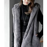 フェイクファーフードベスト | rps | 詳細画像14 