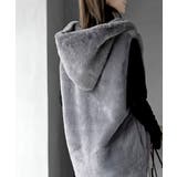 フェイクファーフードベスト | rps | 詳細画像16 