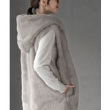 フェイクファーフードベスト | rps | 詳細画像23 