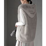 フェイクファーフードベスト | rps | 詳細画像24 