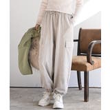 グレージュ | スエードポンチカーゴパンツ | rps