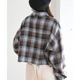 起毛チェックショート丈シャツ | rps | 詳細画像24