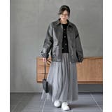 フェイクレザーステンカラーブルゾン | rps | 詳細画像10 