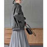 フェイクレザーステンカラーブルゾン | rps | 詳細画像11 