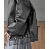 フェイクレザーステンカラーブルゾン | rps | 詳細画像17 