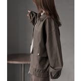 フェイクレザーステンカラーブルゾン | rps | 詳細画像21 