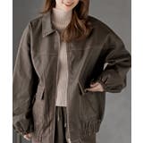 ブラウン | フェイクレザーステンカラーブルゾン | rps