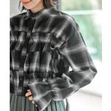 起毛チェックフリルシャツ | rps | 詳細画像15 