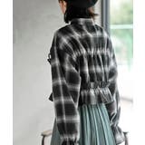 起毛チェックフリルシャツ | rps | 詳細画像16 