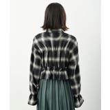 起毛チェックフリルシャツ | rps | 詳細画像27 