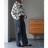 起毛チェックフリルシャツ | rps | 詳細画像5 