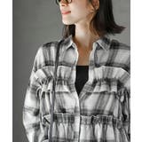 起毛チェックフリルシャツ | rps | 詳細画像6 