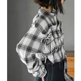 起毛チェックフリルシャツ | rps | 詳細画像9 