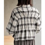 起毛チェックシャーリングシャツ | rps | 詳細画像8 