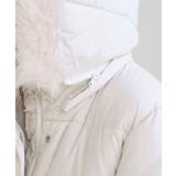 ベルト付き中綿フードフェイクファーミドルコート | rps | 詳細画像11