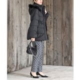 ベルト付き中綿フードフェイクファーミドルコート | rps | 詳細画像16