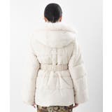 ベルト付き中綿フードフェイクファーミドルコート | rps | 詳細画像22