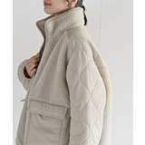 スタンドボア切替キルトジャケット | rps | 詳細画像15