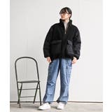 スタンドボア切替キルトジャケット | rps | 詳細画像2