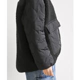 スタンドボア切替キルトジャケット | rps | 詳細画像9