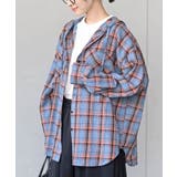 オレンジ | フードビックチェックシャツ | rps