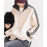 アイボリー | スエードポンチトラックジャケット | rps