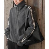 CHACグレー | スエードポンチトラックジャケット | rps