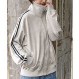 グレージュ | スエードポンチトラックジャケット | rps