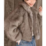 モカ | ミックスファー２ＷＡＹブルゾン | rps