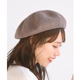 ブラウン | リネンニットベレー帽 | rps