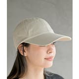 アイボリー | つば長深めキャップ | rps