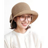 ブラウン | ウォッシャブルバックリボンハット | rps