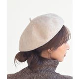Lベージュ | ウールベレー帽 | rps