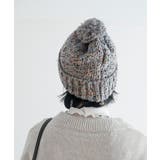 ポンポン付きカラーネップニット帽 | rps | 詳細画像8 