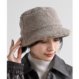 モカ | ボアバケットハット | rps