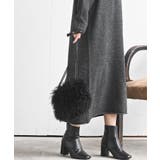 ロングフェイクファー巾着ポシェット | rps | 詳細画像3 