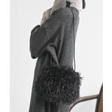 ロングフェイクファー巾着ポシェット | rps | 詳細画像5 