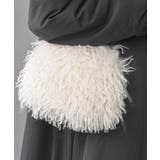 ロングフェイクファー巾着ポシェット | rps | 詳細画像9 