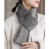 リブ編みニット×フェイクファーマフラー | rps | 詳細画像19 