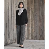 リブ編みニット×フェイクファーマフラー | rps | 詳細画像2 