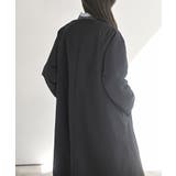 中綿ノーカラーロングコート | rps | 詳細画像8 