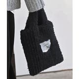 ネコ刺繍ボアバッグ | rps | 詳細画像4