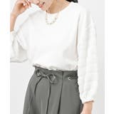 ポコポコスリーブ切替７分袖プルオーバー | rps | 詳細画像14 