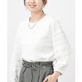 ポコポコスリーブ切替７分袖プルオーバー | rps | 詳細画像15 