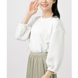 ポコポコスリーブ切替７分袖プルオーバー | rps | 詳細画像7 