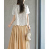 ＴシャツＳＥＴカギ針ビスチェアンサンブル | rps | 詳細画像20 