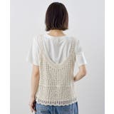 ＴシャツＳＥＴカギ針ビスチェアンサンブル | rps | 詳細画像27 